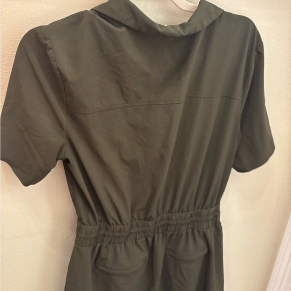 Athleta Avenue Romper - Aspen Olive Green - Picture 4 of 4
